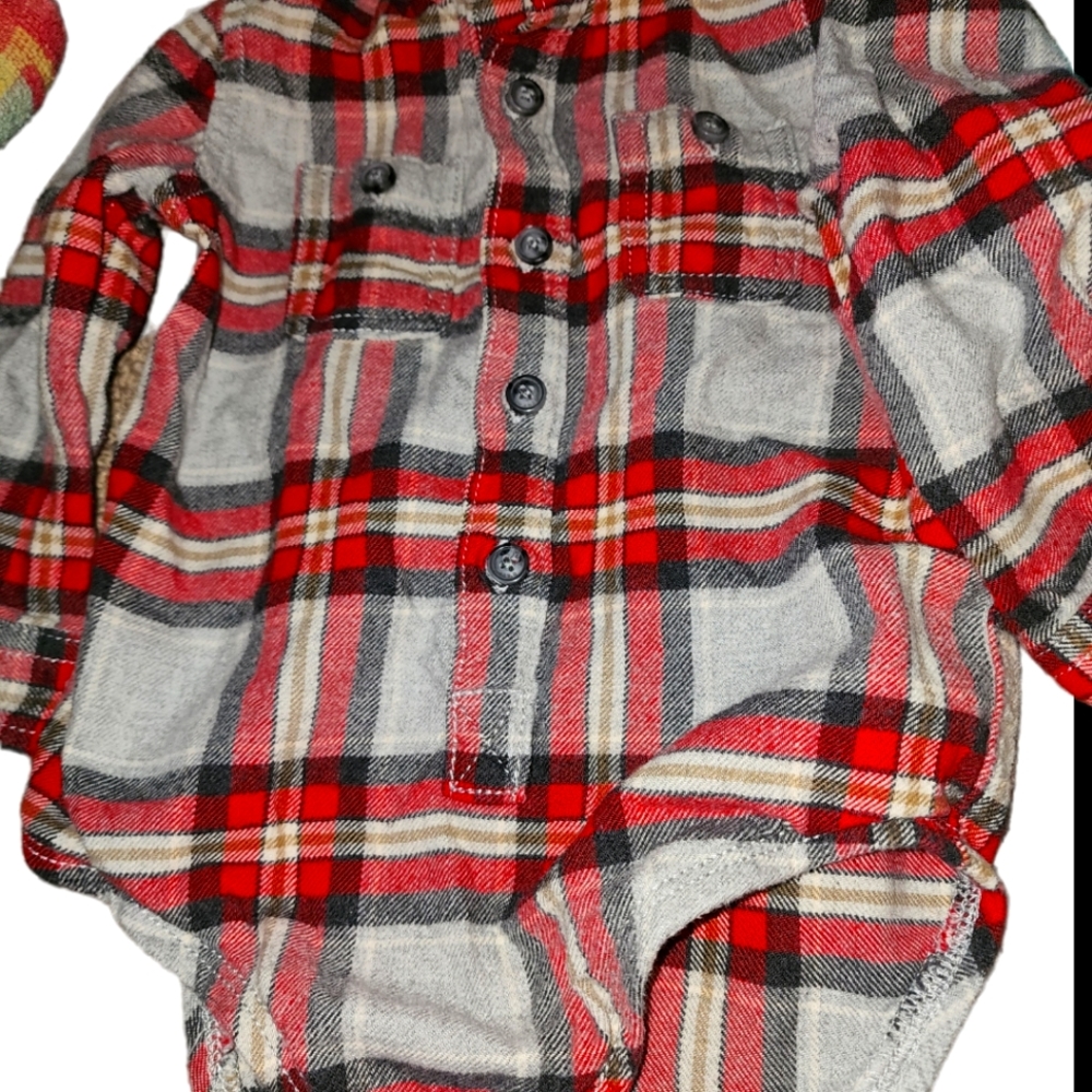 Oshkosh 18m flannel